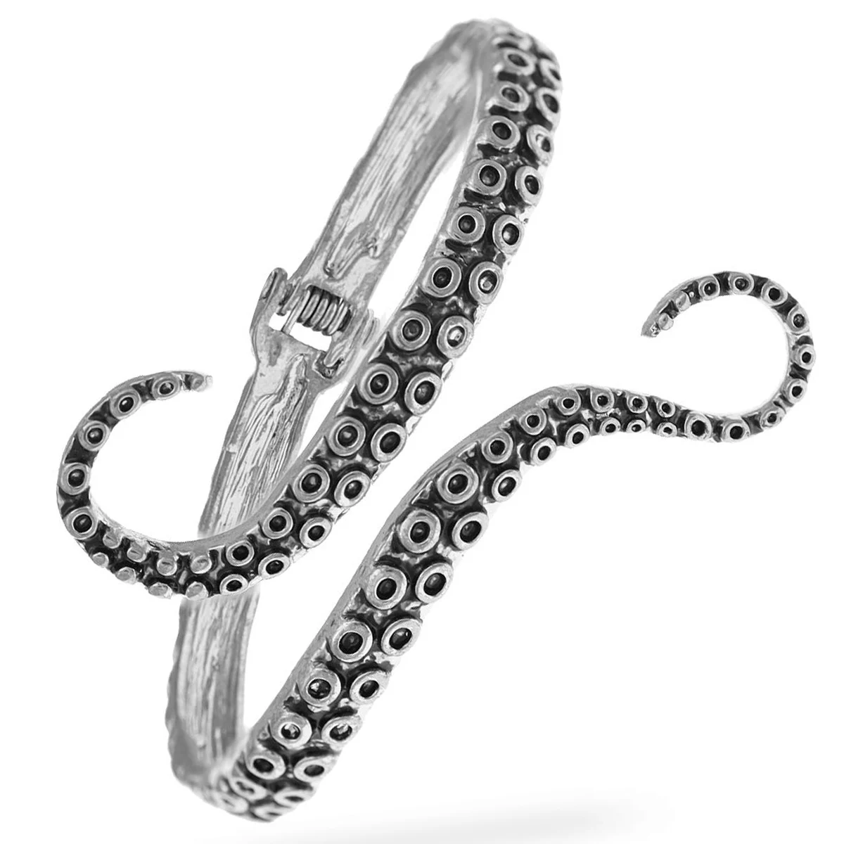 Vintage Creative Octopus Tentacles Open Cuff Bracelet For Men Women Personality Bangle Fashion Jewelry Accessories Dropshipping