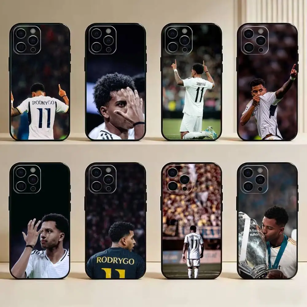 

R-Rodrygo-Football-Brazil-Sport Phone Case For iPhone 17, 16,15,14,13,12,11 Plus,Pro Max, Others Soft Black Cover