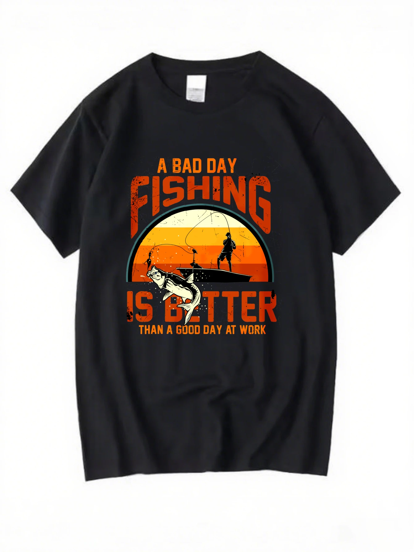 

Retro Football Player Graphic T-Shirt for Men, Sports Style Short Sleeve Tee, Football Fan Print Tops