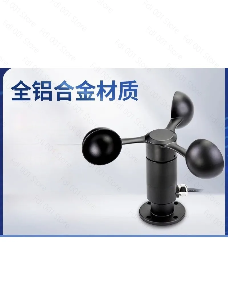 2026 All Aluminum Alloy, Ultrasonic Pipeline Type, High-precision Wind Speed and Direction Sensor