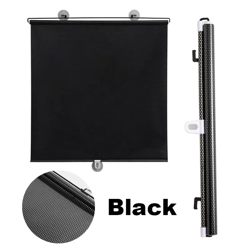 Bedroom Suction Cup Roller Blinds Sunshade Car Balconies Sun-shading Nail-free Blackout Blind Window Shades for Home Decorations