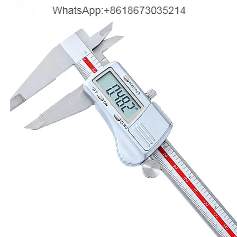 

Digital Caliper 0-200mm/0.01mm Stainless Steel Metric/Inch Electronic Vernier Calipers Micrometer Gauge Measuring Tools