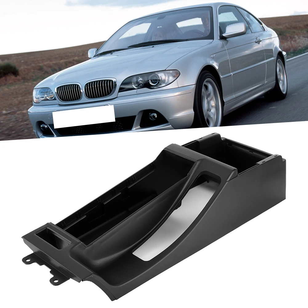 Center Console Trim Base With Arm Rest Opening 51168218305 Fit For BMW 3 Series E46 1998 To 2004 Left Hand Drive