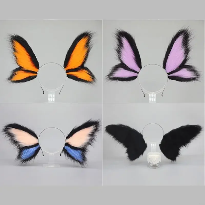 Fairies Elf Butterfly Animal Ear Band Costume Adjudable Costume ACCESSOIR pour les fêtes d'Halloween Roleplay