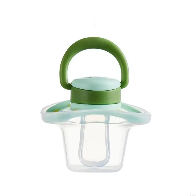 

D5QA Calming Baby Pacifier Breathable & Safe Silicone Newborns Pacifier Portable Gentle Soothe Pacifier for Boy Girls Gift