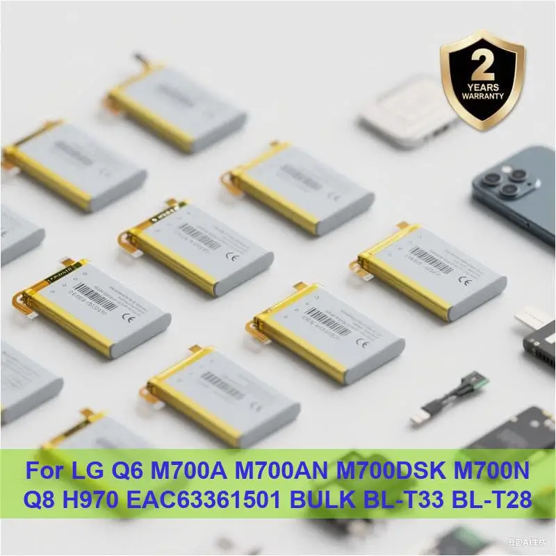 

Аккумулятор для LG Q6 M700A M700AN M700DSK M700N Q8 H970 EAC63361501 BULK BL-T33 BL-T28