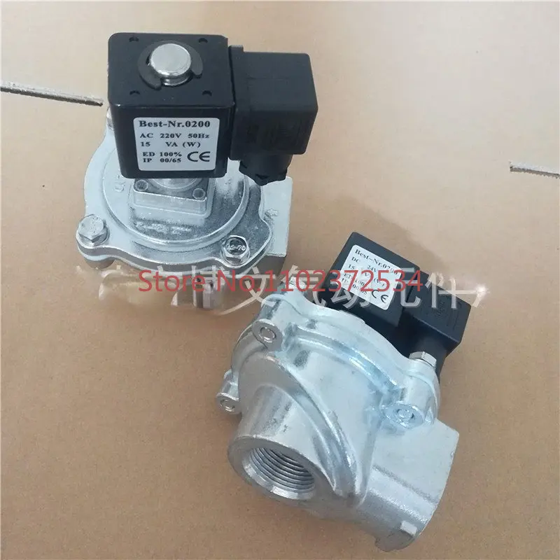 

DMF-Z-25 right angle pulse solenoid valve 1 inch DN25 AC220V DC24V