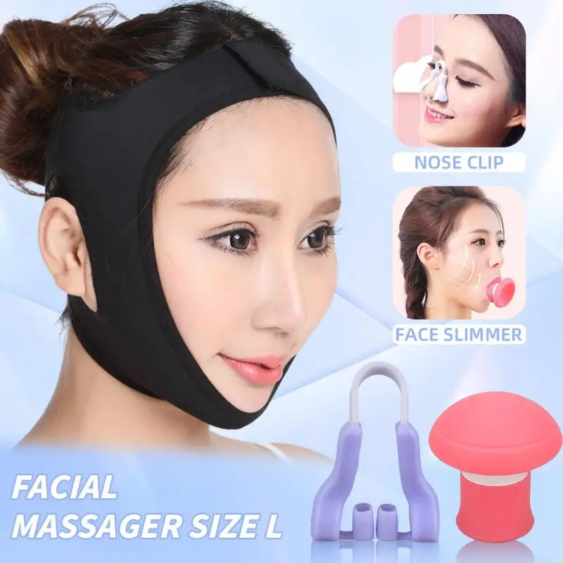 

Face Slimming Belt Safe Lift Wrinkle Removal Enhance Facial Contours Beauty Face Lift Facial Slimming Bandage Effective Portable