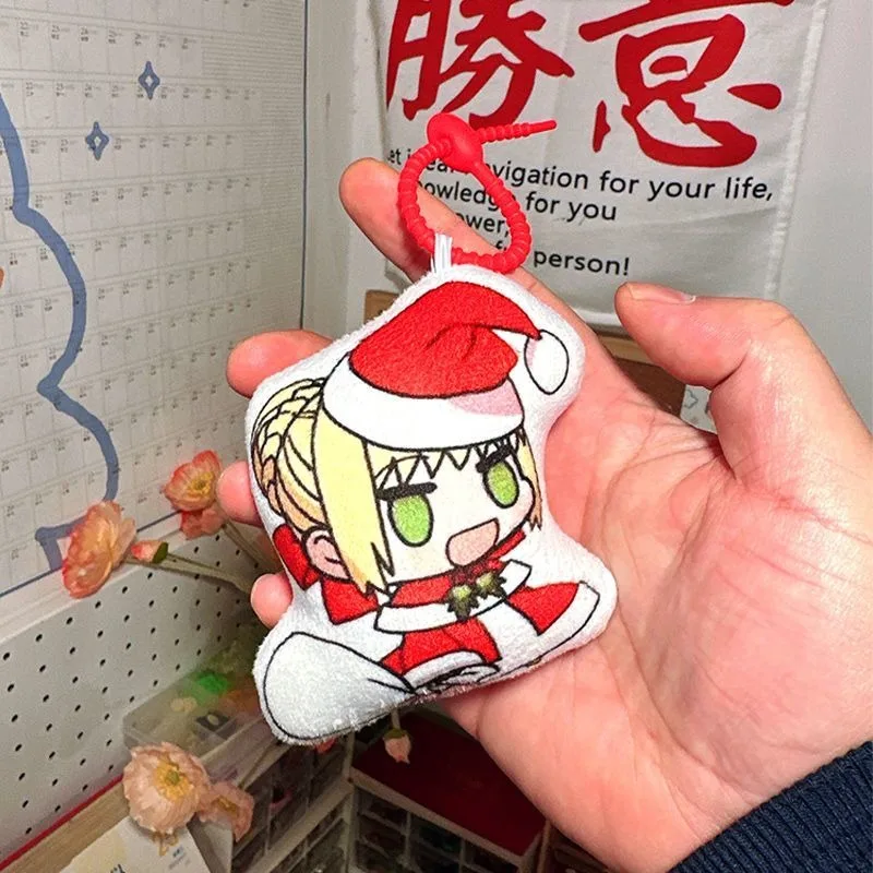 Game Fate/Grand Order Anime Peripheral Nero Christmas Song Voice Kawaii Doll Backpack Pendant Accessories Birthday Gifts