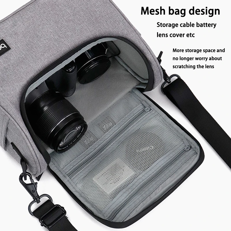 BOONA Digital SLR Camera Bag Lens Photography Bag Waterproof Storage Bag Shoulder FOR Canon Nikon Sony Micro Single Camera Sleev