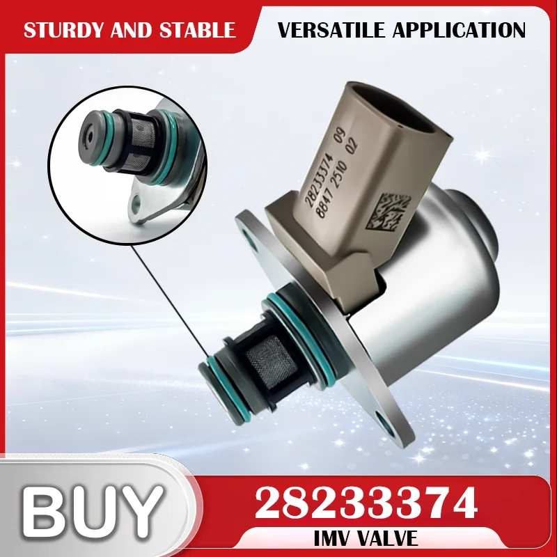 Diesel Injection Pump IMV Valve 28233374 28233373 Fuel Inlet Metering Unit Common Rail System Replacement Accessory  YI0133