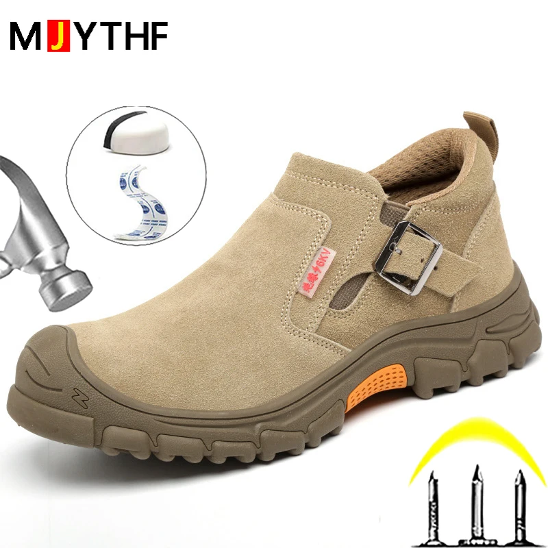 Men Anti Scalding Welding Shoes Insulation 6KV Work Shoes Puncture-Proof Indestructible Shoes Protection Boots Safety Shoes