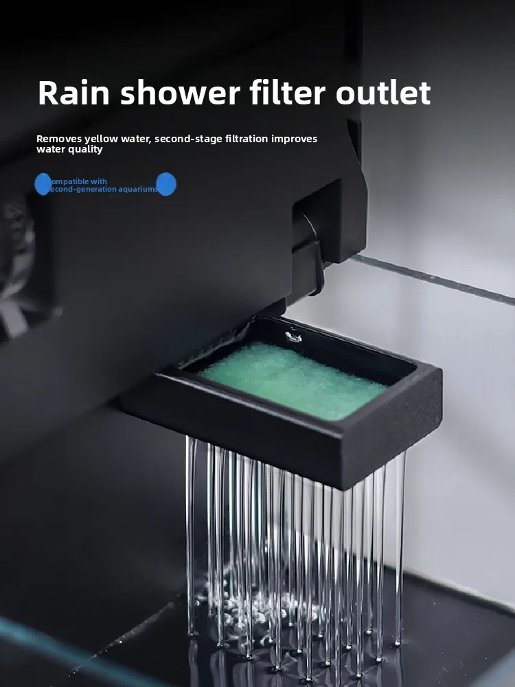  Smart Aquarium II Special Upgrade Modification Part Rainfall Filtration Oxygenator Drop Flow Filter Cotton Submersible