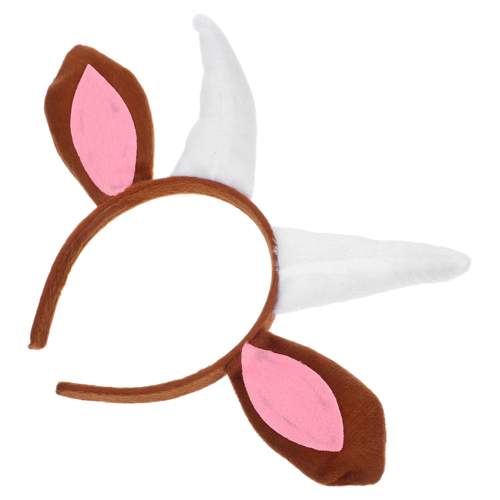

Cartoon Animal Headband Kids Hair Hoop Goat Headwear Cosplay Party Favor Costume Decor For Children'S Day Performance Party