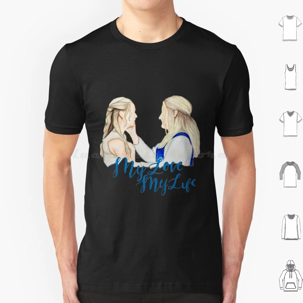 Camiseta Mia My Love My Life, camiseta fresca de algodón 6xl Mia Meryl Streep Mia 2 Musical Donna y los Dynamos Dancing Queen Donna Mia