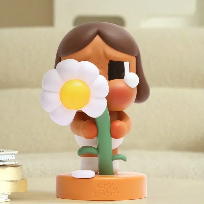 

Crybaby Sad Club Series Small Daisy Night Light Cute Crybaby Figure Model Little Lamp Cartoon Room Decor Doll Toy Birthday Gift