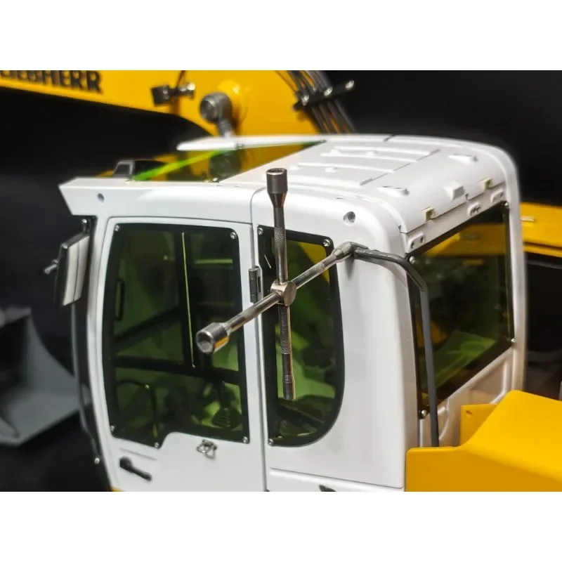 1pcs Stainless Steel Light Gray Cross Sleeve for 1/14 Tamiya RC Truck For scania For volvo For man