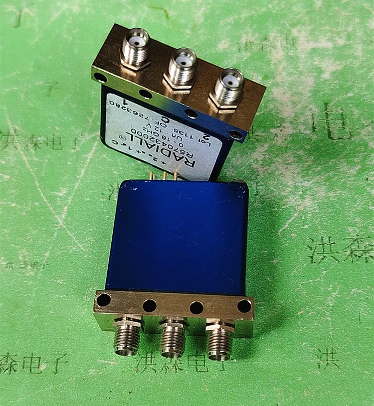 1PCS RADIALL R570432000 R570423000 12V 28V 0-18GHz SPDT RF SMA RF microwave coaxial switch