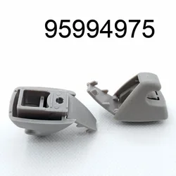 2pcs Sun Visor Clip Hook For Support Bracket REGAL GT GM Chevrolet  AVEO Opel 95994975 Cruze Sonic Spark Auto Car Accessories