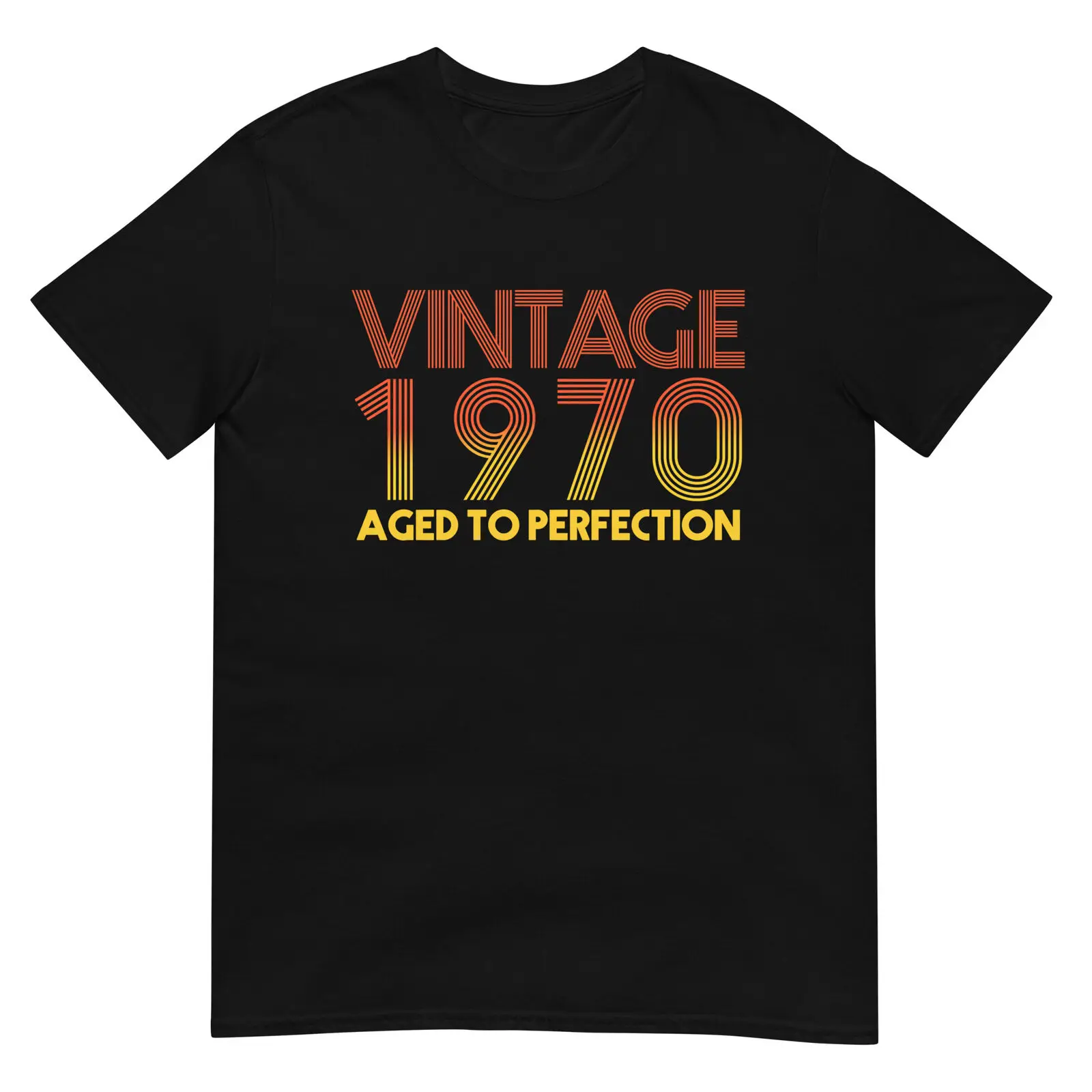 Unisex T-Shirt vintage 1970 aged to perfection 50 52 53 gift dad