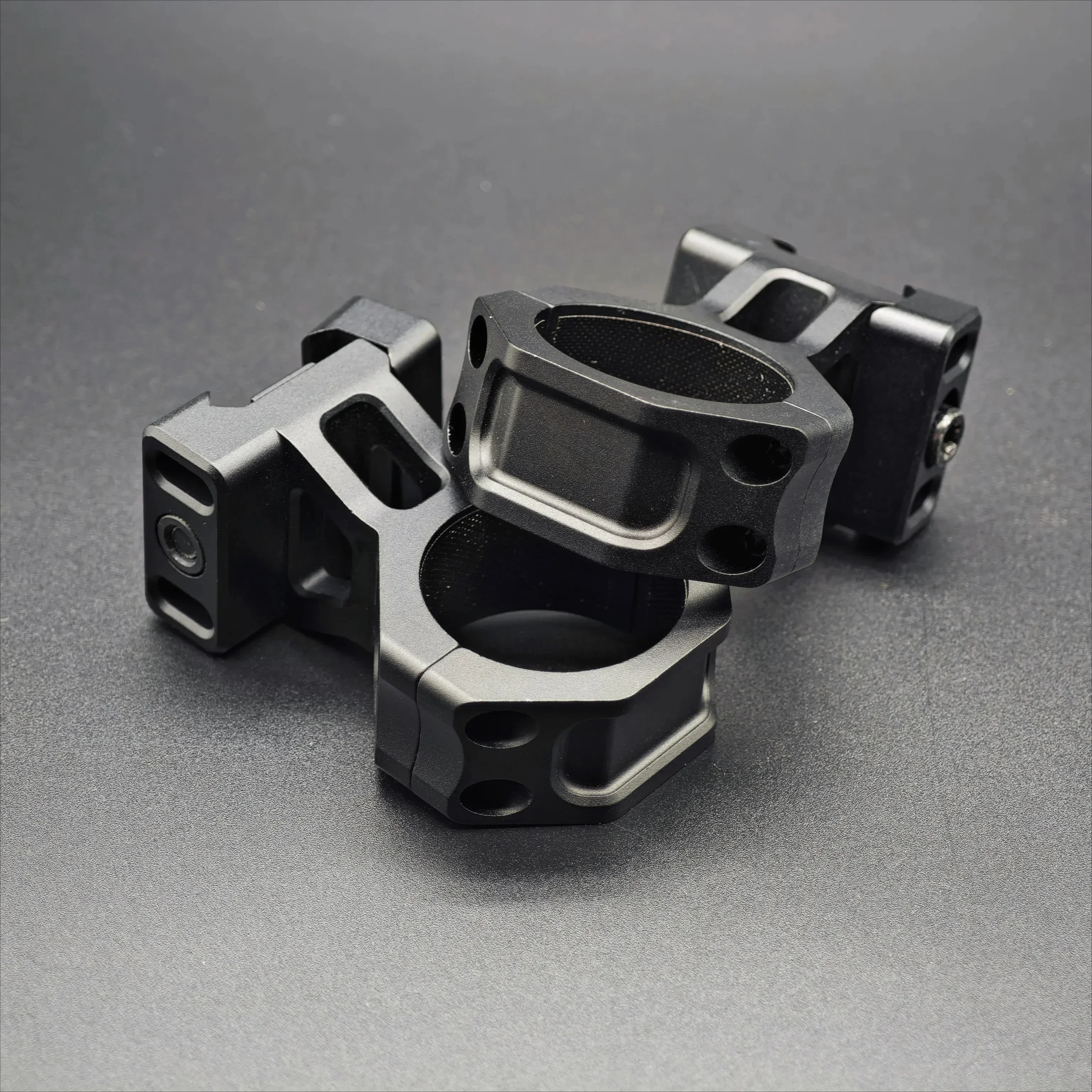 

30mm Freedom Rings Tactical Mount – 1.6" Height, 6061-T6 Aluminum Anti-Recoil Picatinny Rail Adapter for Hunting Optics