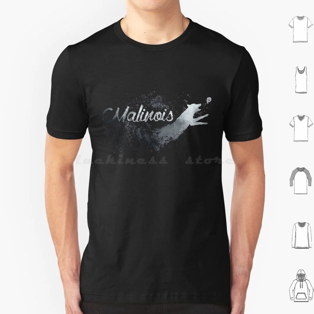 Belgian Shepherd-Malinois T Shirt Cotton Men Women Diy Print Malinois Malinois Dog Belgian Shepherd Belgian Malinois Mali