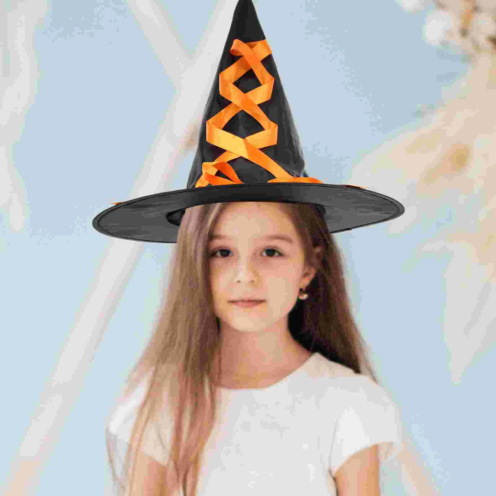 Vêtements de Noël et d'Halloween pour Bébé et Tout-petit, Kit de Chapeaux en Maille Plastique, Décorations Extérieures, Balais de Sorcières, 60x25cm