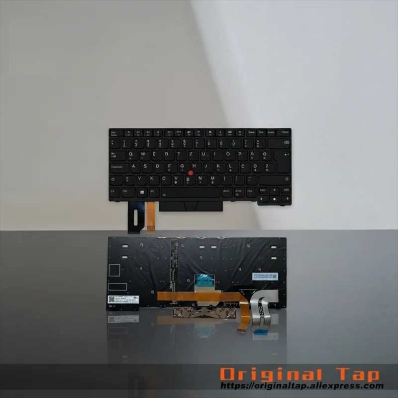 

SI Slovenian Backlit Keyboard for Lenovo Thinkpad E480 E485 E490 T480S T490 T495 P43S L480 L490 L380 L390 Yoga 01YP304 01YP464 0