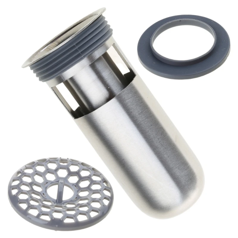 Upgrades Bathroom Shower Drain Backflow Preventer Deodorant Floor Drain Plug Easy to Clean Shower Drain Hair Catcher