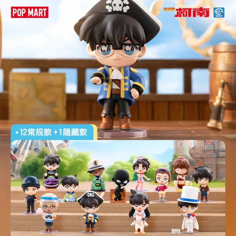 In Stock Original POP MART DETECTIVE CONAN CARNIVAL Series Blind Box Toys surprise box for Dolls Mystery Action Figure