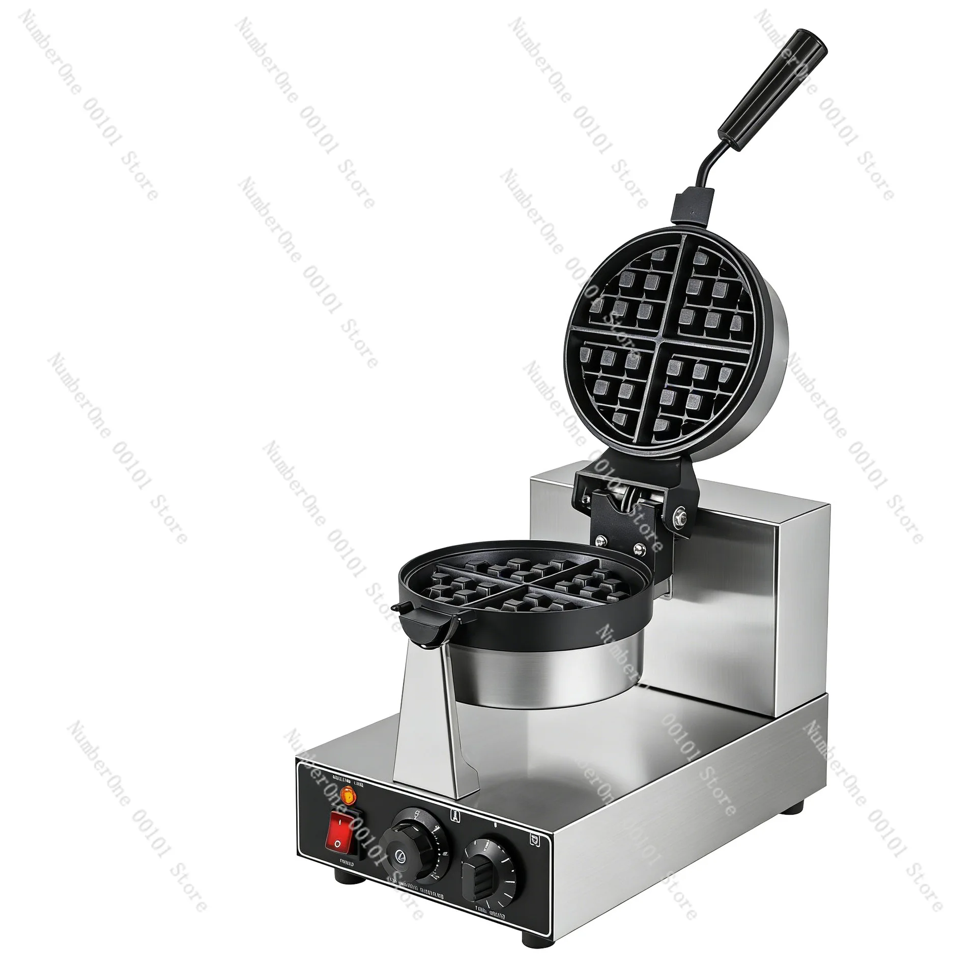 

Commercial double-head electric waffle maker - single-head waffle oven - entrepreneurial equipment - double-sided heating waffle