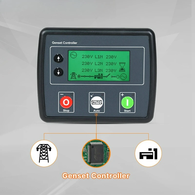 New 4520 MKII Compatible Original DS4520 MKII Controller Panel Diesel Generator Auto Mains Failure Control Module