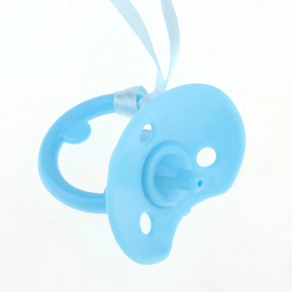 Chupete de muñeca bebé de simulación nueva para accesorios de habitación de guardería de muñecas, tetinas simuladas de plástico ABS, accesorios de juguete para niños