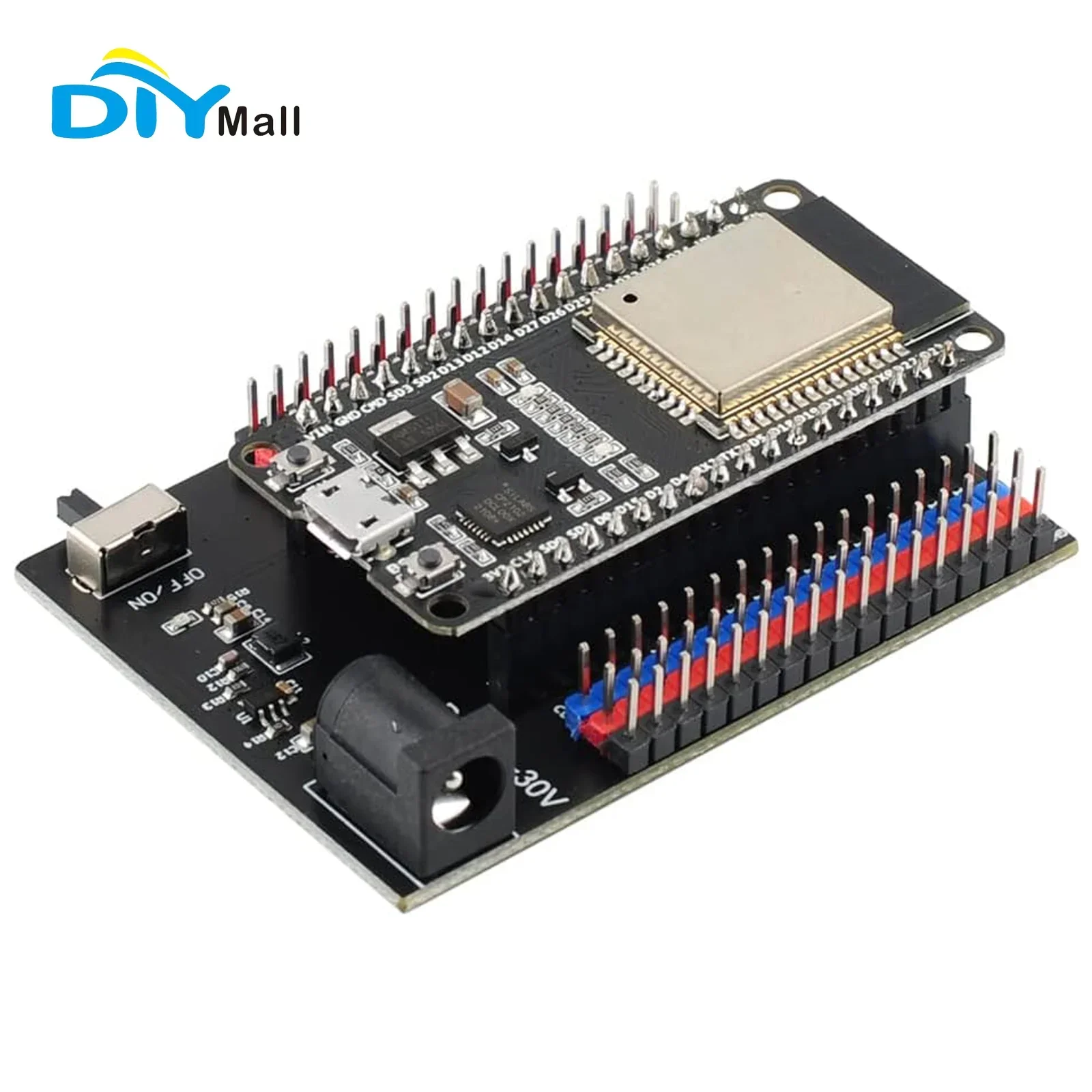 DEVIT V1 ESP32-32 Development Board 36Pins 2.4GHz WiFi and Bluetooth Module for Arduino Developers