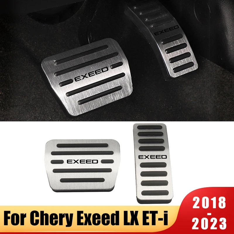 

Car Pedals Fit For Chery Exeed LX Hybrid 2018 2019 2020 2021 2022 2023 Foot Accelerator Fuel Brake Pedal Cover Auto Accessories