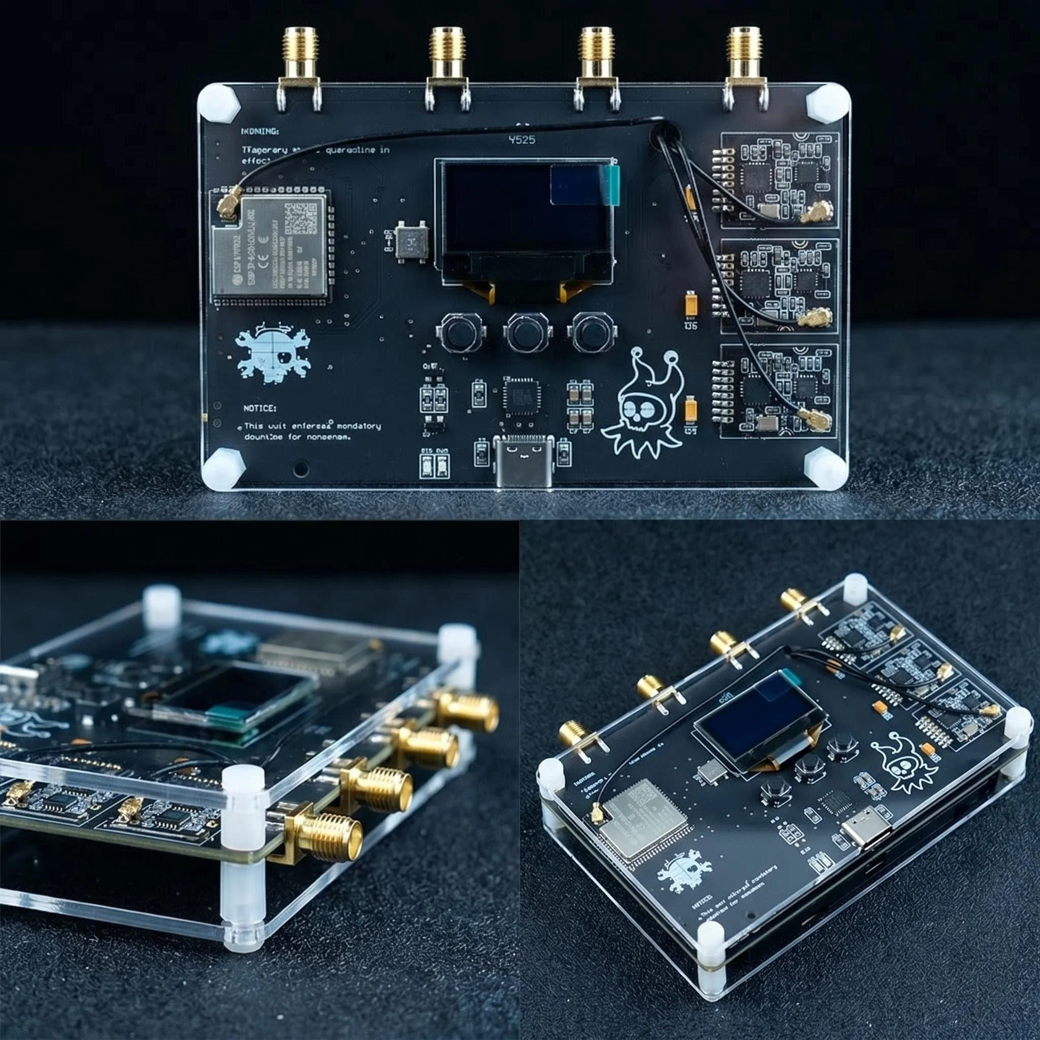 Nrf24L01 Module Wireless - ชุดอุปกรณ์ไร้สาย RF CLOWN V2.0 ESP32 พร้อมใช้งาน,