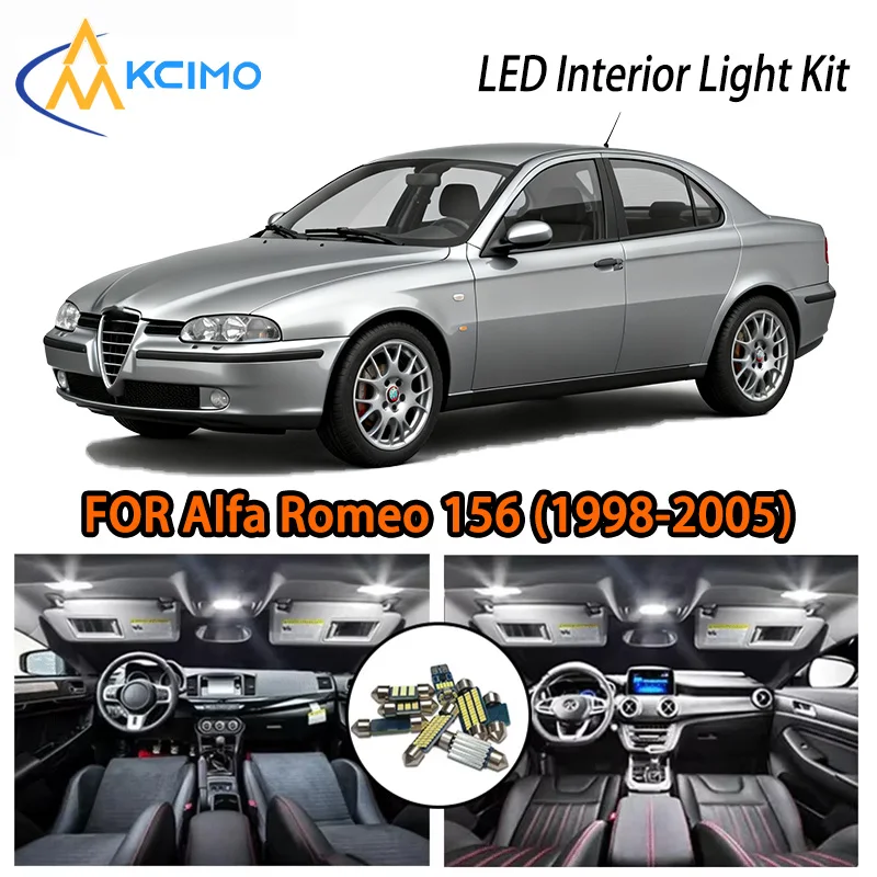 

KCIMO For Alfa Romeo 156 1998-2005 LED Lights, Stylish Retro Sport Sedan Glow, 2 Options, Premium Quality