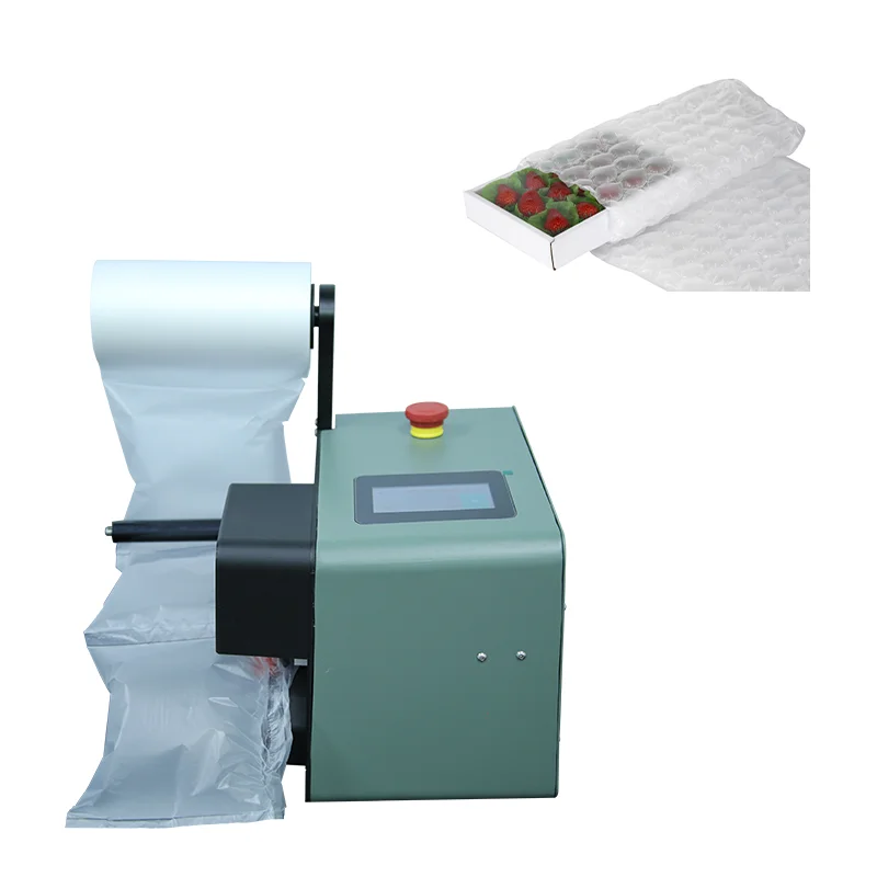 

LA600 Brand-New No Belt Easy Operate 23M/min High Speed Filling Void Packaging Inflatable Bag Air Bubble Pillow Film Machine