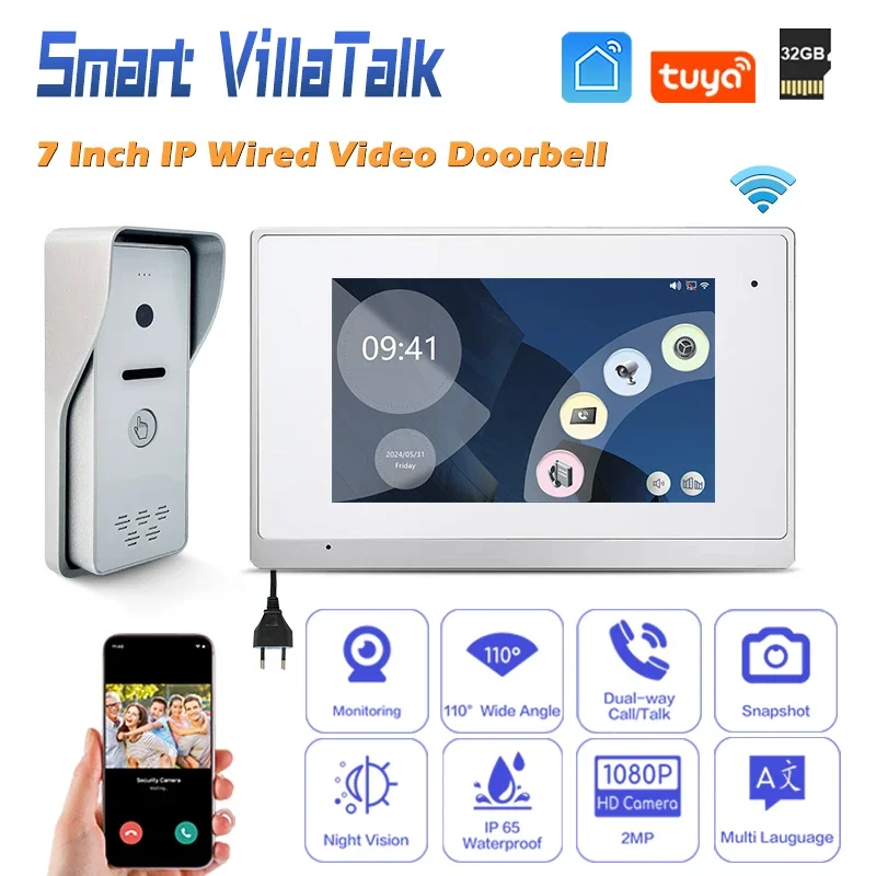 

Factory Wholesale WiFi TuYa Monitor Snapshot Outdoor Station And Cctv Camera Simple Small Villa Plans Soccer Shirt David