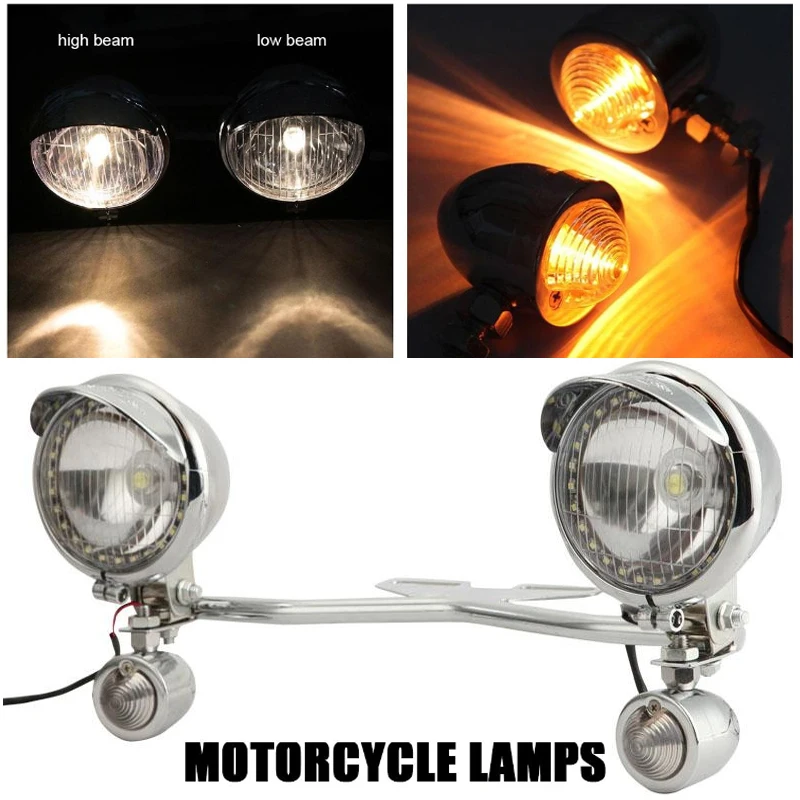 

Мотоциклетная фара с указателями поворота для Honda/Suzuki/Kawasaki/Harley Davidson/Yamaha