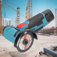 12V Cordless Electric Angle Grinder 19500rpm Lithium Battery Mini Polishing Grinding Machine Diamond Cutting Power Grinder