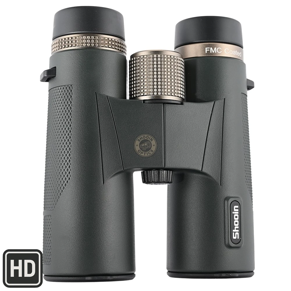 

Shooin Optics 8x42 10x42 12x42 FMC HD Binoculars Outdoor Hunting Camping Hiking Handheld