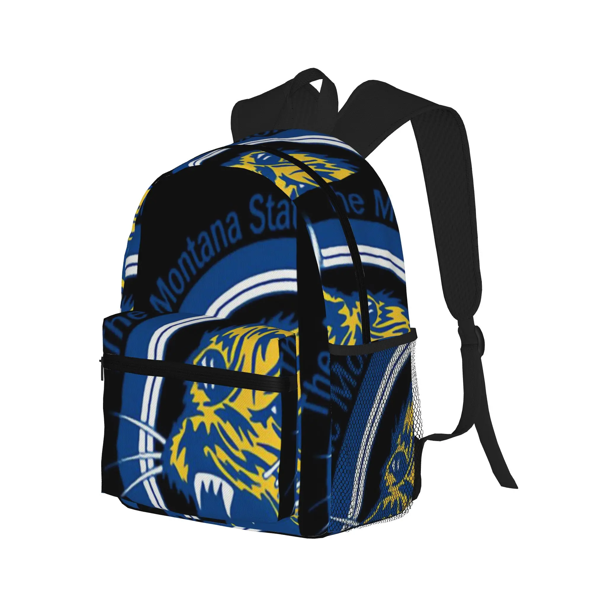 Montanas State Bobcats Throwback Logo  Casual Backpack for Students and Adults Men's backpack