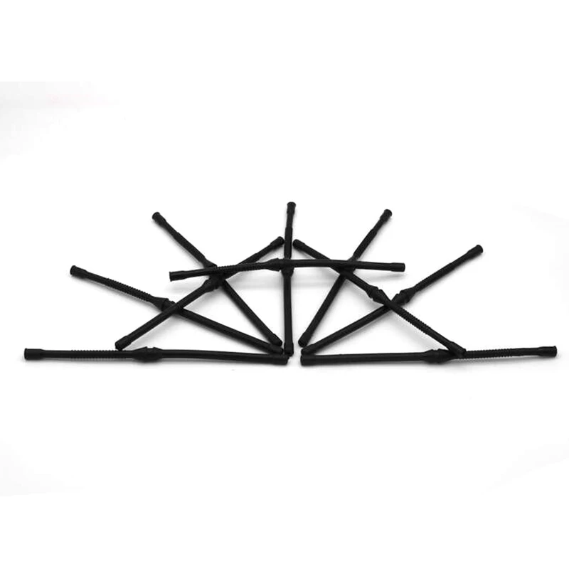 10X Black Fuel Hose Pipe for Chinese Chainsaw 4500 5200 45Cc 52Cc 58Cc MT-9999 Plastic Fuel Hoses Pipes Tool Part
