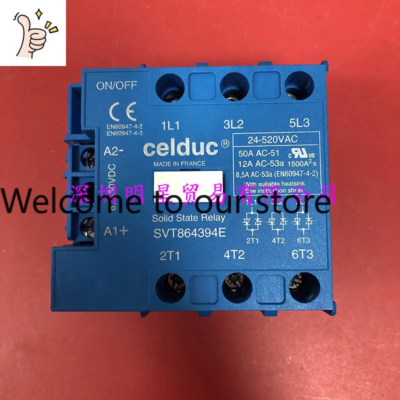 French CELDUC Solid State Relay SVT864394E Original Genuine Fake One Penalty Ten