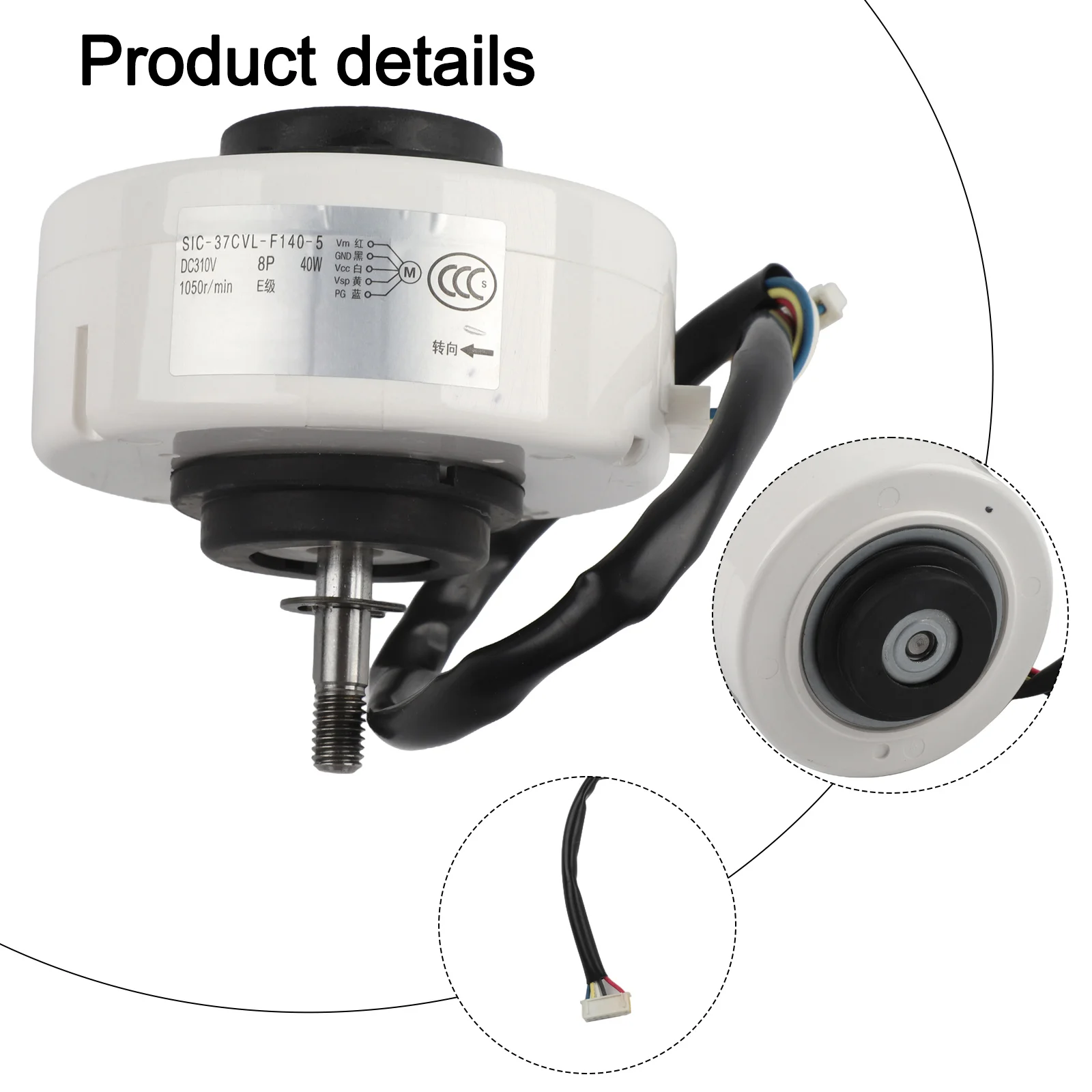 1pcs 3-Phase Electric Wind Turbine Generator DIY Brushless Power Motor AC/DC9V-72V Generator Power Tools Accessories