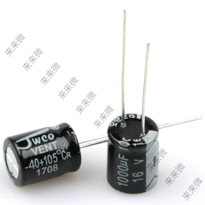 20PCS high quality electrolytic capacitor 16V 1000UF volume 10 * 13MM