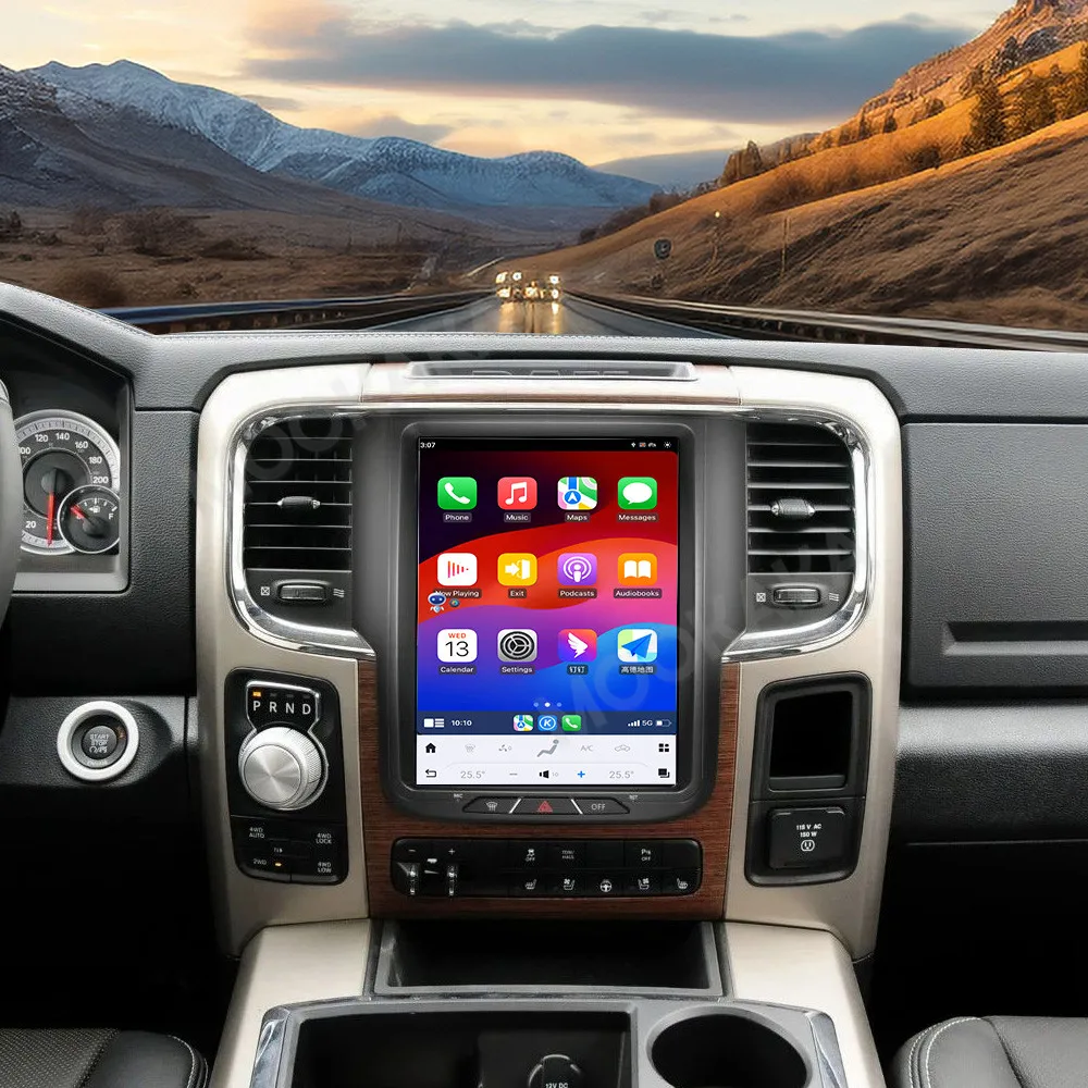 

10.4 Inch Android Auto Car Radio Touch Screen For Dodge Ram 2011-2017 Carplay Video Audio Player Multimedia GPS Navigation DSP