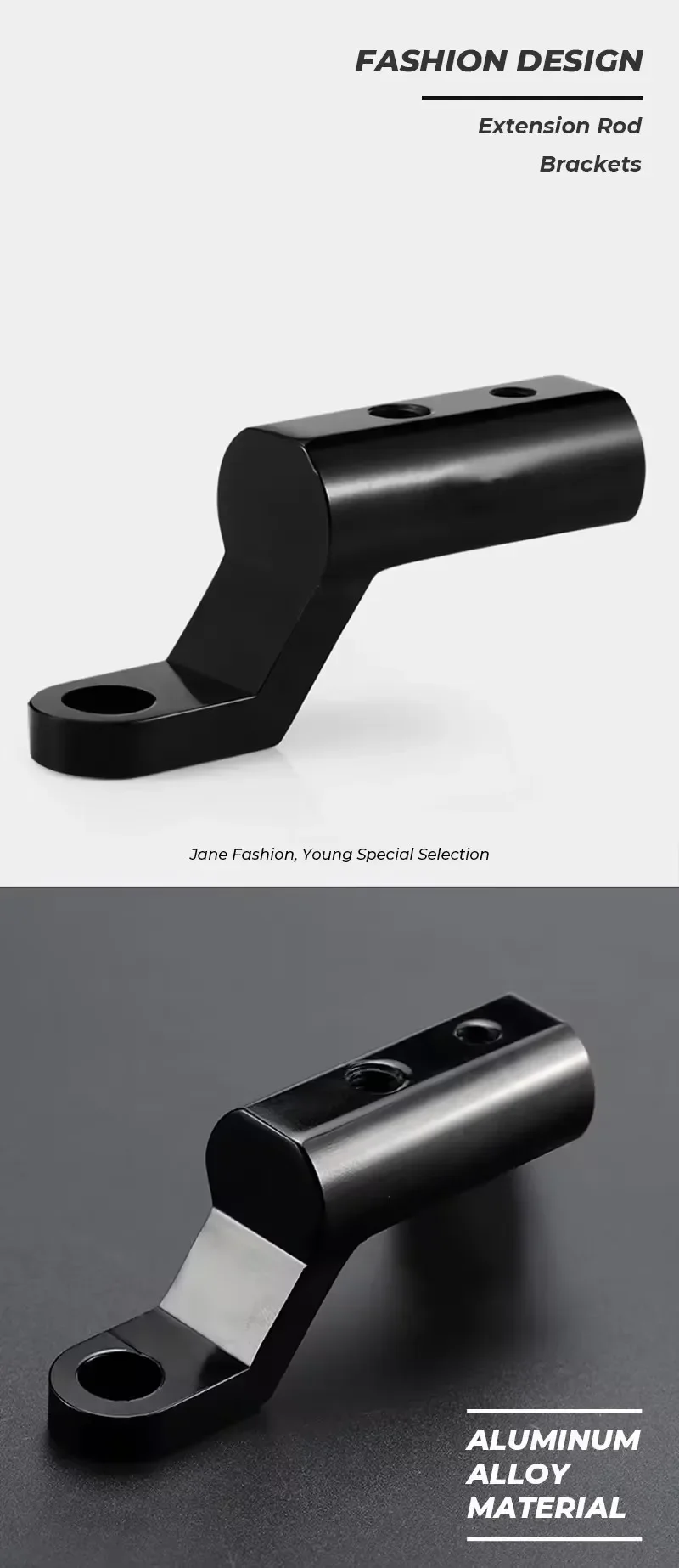 Hochwertige Universal-Adapterhalterung für Rückspiegel, Motorradzubehör, Halterung für Triumph, Suzuki, Kawasaki – Detail 11