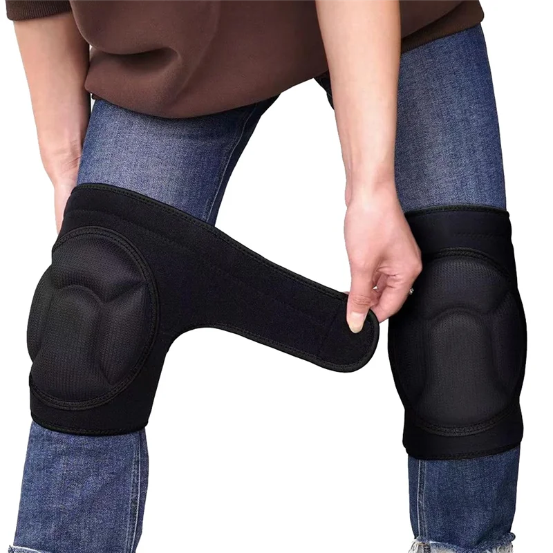 AEE4-Women Men Knee Pad Suitable For House Working High Elastic Fabric Men Knee Pads Protect Knee